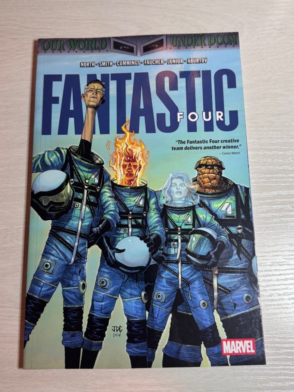 Fantastic Four by North Vol 6 Our World Under Doom TPB Softcover